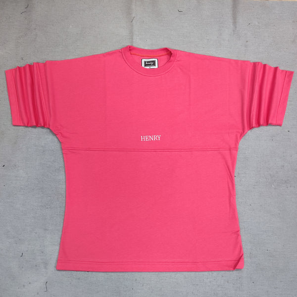 Henry clothing - 3-217-2 - extra oversized t-shirt - pink