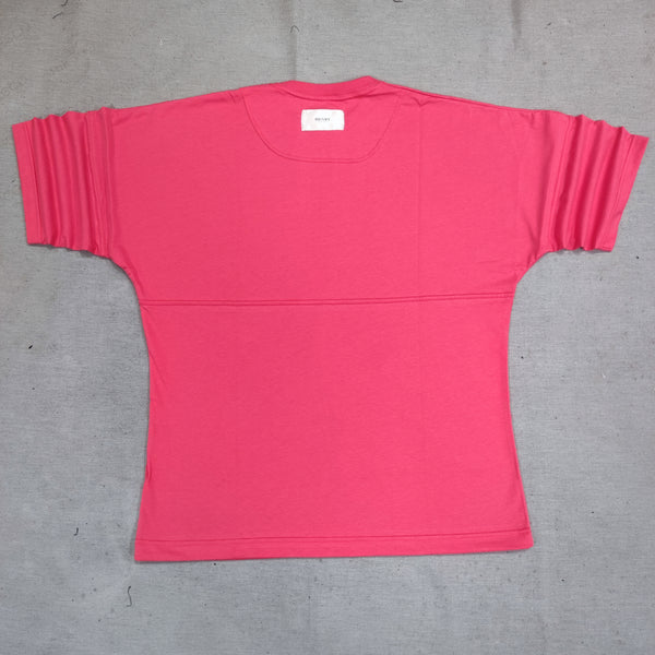 Henry clothing - 3-217-2 - extra oversized t-shirt - pink