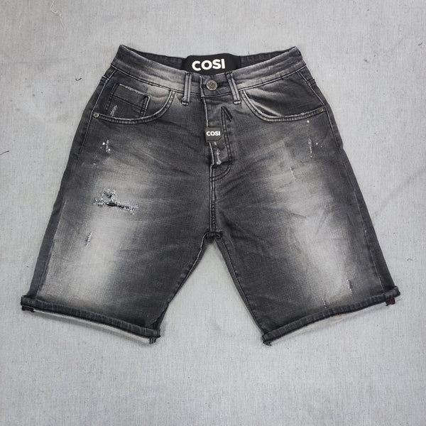 Cosi jeans - 63-CASELLA 5 - denim shorts - grey denim