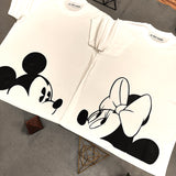 Κοντομάνικο μπλουζάκι Tony Couper - T24/66 - mickey mouse λευκό