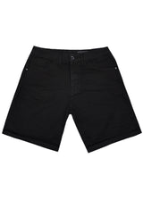 Ανδρική βερμούδα υφασμάτινη Cosi jeans - DARKNESS - elegant shorts μαύρο