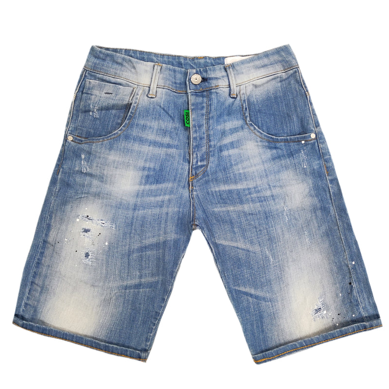 Ανδρική βερμούδα jean Cosi jeans - MORE - classic shorts  ανοιχτό μπλε