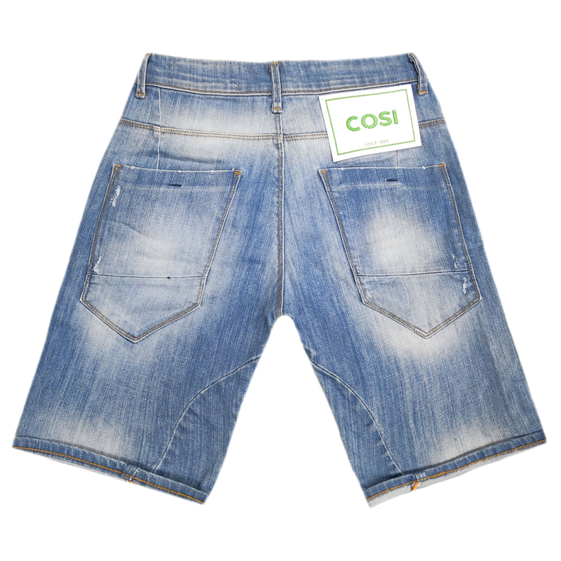 Ανδρική βερμούδα jean Cosi jeans - MORE - classic shorts  ανοιχτό μπλε