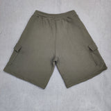 Ανδρική βερμούδα Close society - S24-500 - cargo patch logo shorts χακί