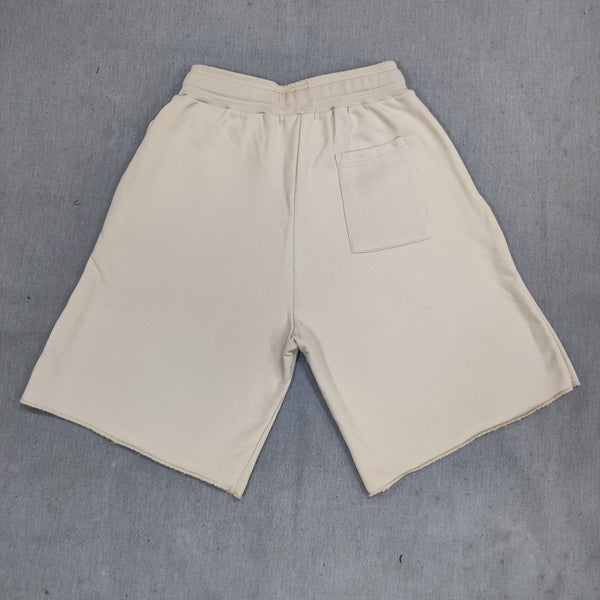 Ανδρική βερμούδα Close society - S24-409 - simple logo shorts μπεζ