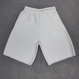 Ανδρική βερμούδα Close society - S24-408 - luxury logo shorts λευκό