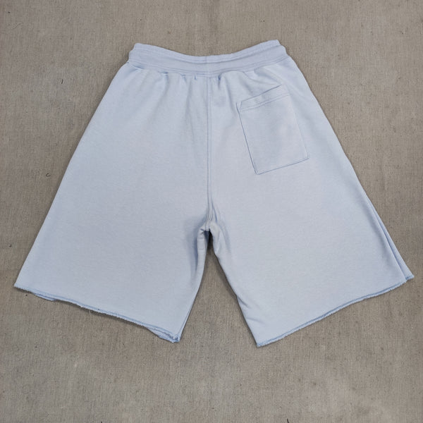 Ανδρική βερμούδα Close society - S24-407 - patch logo shorts γαλάζιο