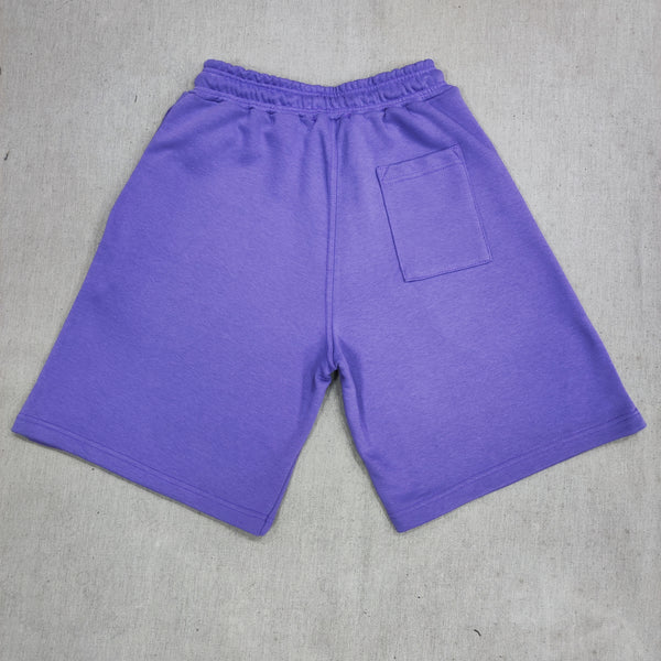 Ανδρική βερμούδα Close society - S24-406 - buggs logo shorts μωβ