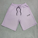 Ανδρική βερμούδα Close society - S24-406 - buggs logo shorts λιλά