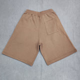 Ανδρική βερμούδα Close society - S24-406 - buggs logo shorts καφέ