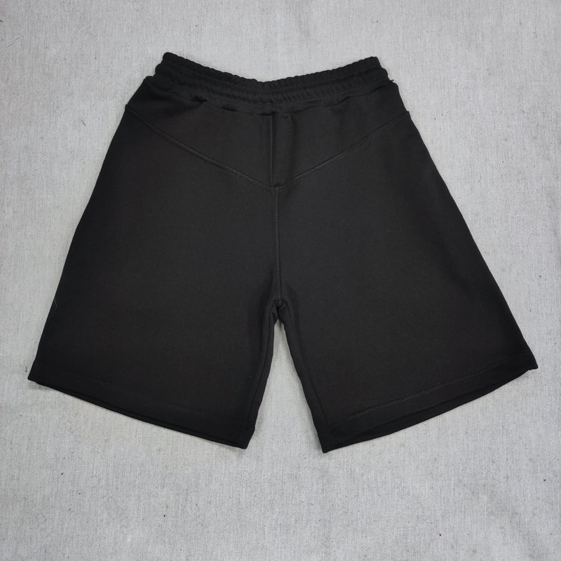 Ανδρική βερμούδα Close society - S24-405 - simple logo shorts μαύρο