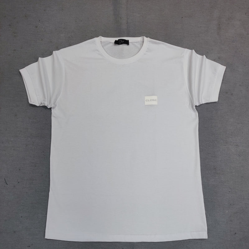 Close society - S24-220 - plastic logo tee - white