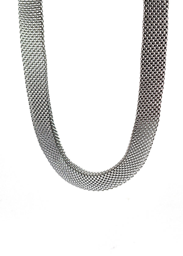 Αλυσίδα από ανοξείδωτο ατσάλι Gang - GCK005 - chainmail necklace chain ασημένιο