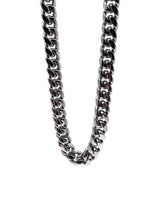 Αλυσίδα από ανοξείδωτο ατσάλι Gang - GCK006 - thick necklace chain ασημένιο