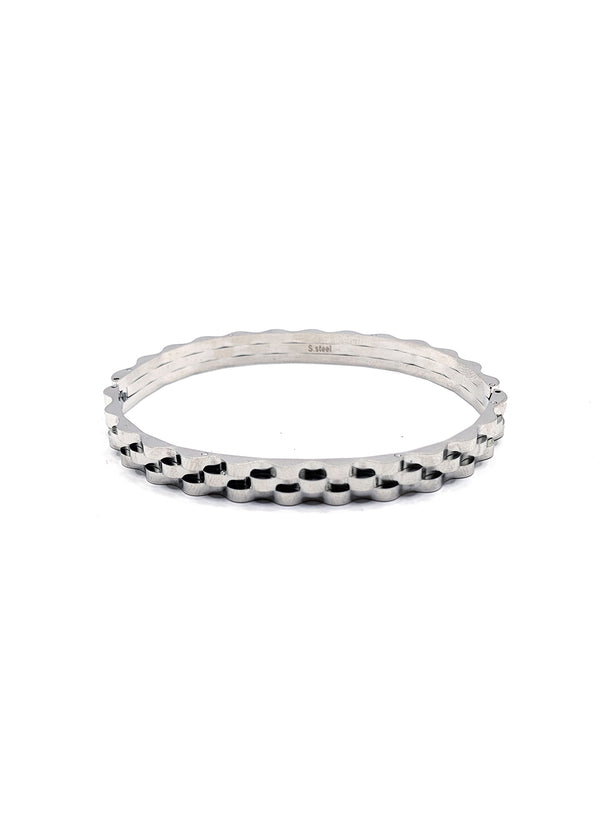 Βραχιόλι από ανοξείδωτο ατσάλι GUF - GCK036 - stainless steel bracelet ασημένιο