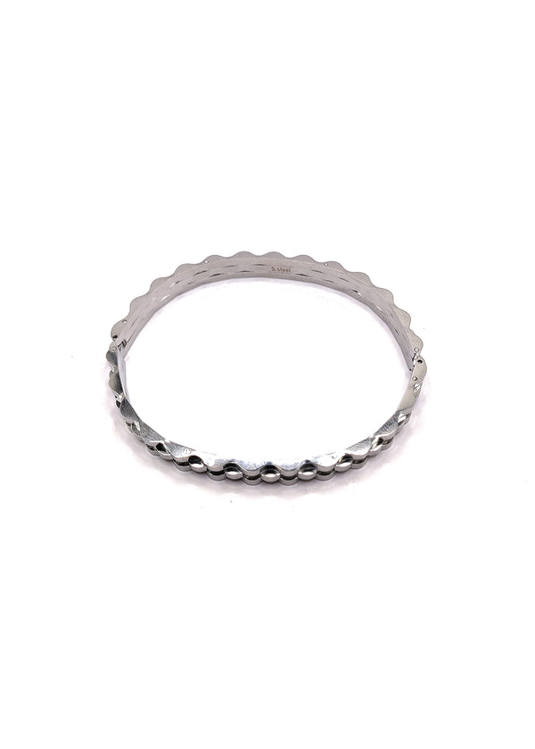 Βραχιόλι από ανοξείδωτο ατσάλι Gang - GCK036 - stainless steel bracelet ασημένιο