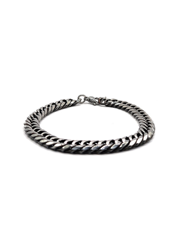 Βραχιόλι από ανοξείδωτο ατσάλι Gang - GCK011 - high quality stainless steel bracelet ασημένιο