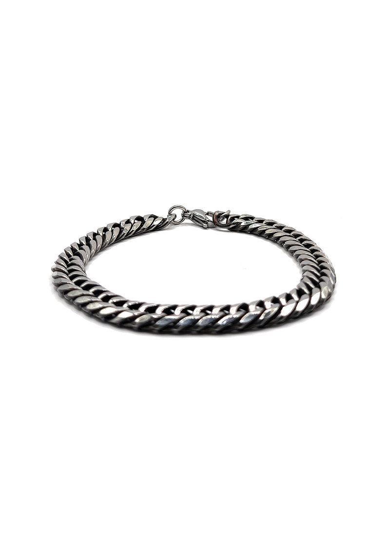 Βραχιόλι από ανοξείδωτο ατσάλι GUF - GCK011 - high quality stainless steel bracelet ασημένιο