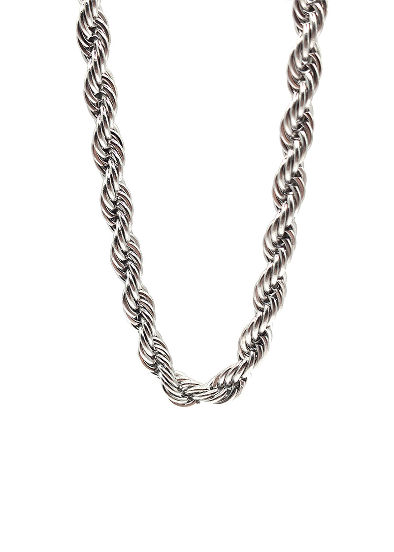 Αλυσίδα από ανοξείδωτο ατσάλι Gang - GCK009 - dna necklace chain ασημένιο