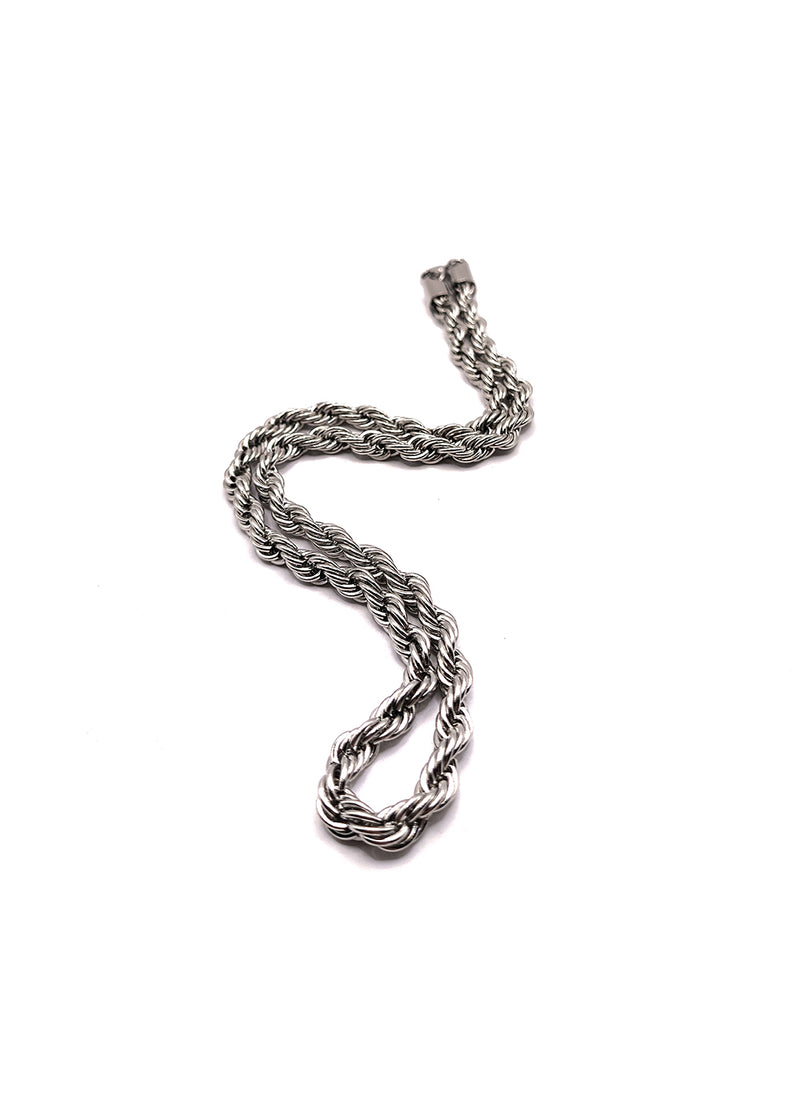 Αλυσίδα από ανοξείδωτο ατσάλι Gang - GCK009 - dna necklace chain ασημένιο