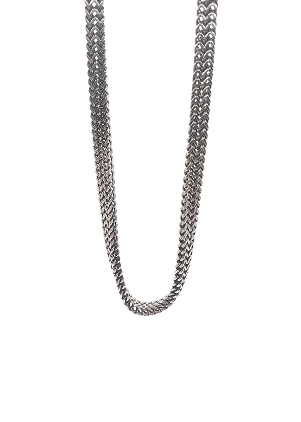 Αλυσίδα από ανοξείδωτο ατσάλι GUF - GCK040 - thick lock necklace chain ασημένιο