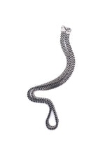 Αλυσίδα από ανοξείδωτο ατσάλι Gang - GCK040 - thick lock necklace chain ασημένιο