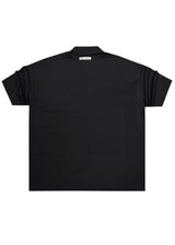 Ανδρικό πουκάμισο Devoted - DCPOCSHIRT - pocketed shirt oversized μαύρο