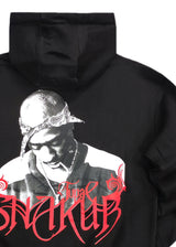 Ανδρικό φούτερ με κουκούλα GUF - CH-103 - shakur hoodie μαύρο