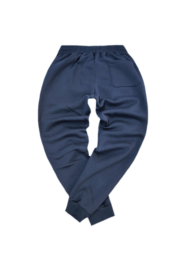Ανδρική φόρμα Clever - CF-25340 - Blue simple jogger pants