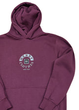 HENRY CLOTHING - Ανδρικό φούτερ με κουκούλα - Μπορντό 3-843