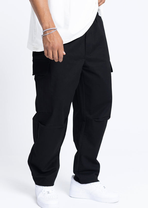 Ανδρικό παντελόνι Devoted-12218B-Cargo Pants Black