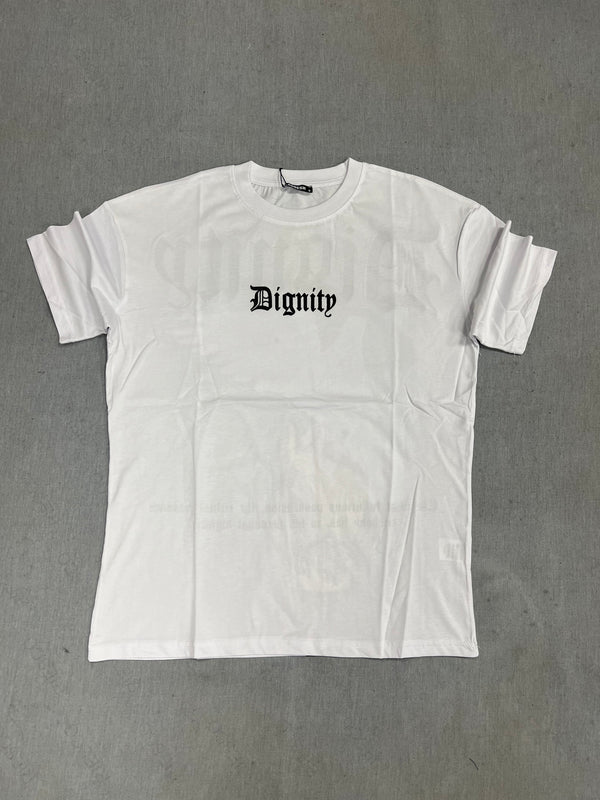ICON D2 - Z-1023 - Oversized dignity tee - white