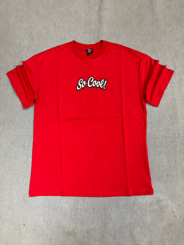 ICON D2 - Z-1065 - Oversized so cool tee - red