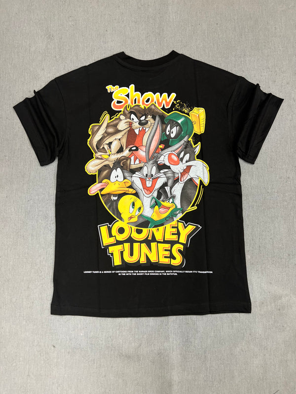 ICON D2 - Z-1015 - Regular fit the show Looney Tunes tee  - black