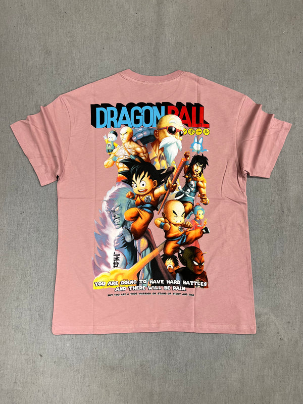 ICON D2 - Z-1010 - Regular fit dragon ball Z tee  - pink