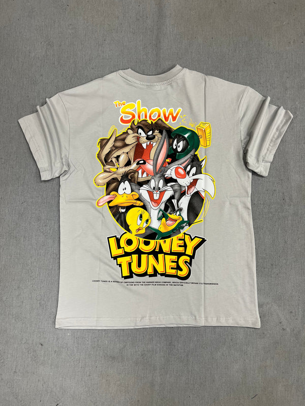 ICON D2 - Z-1015 - Regular fit the show Looney Tunes tee  - grey