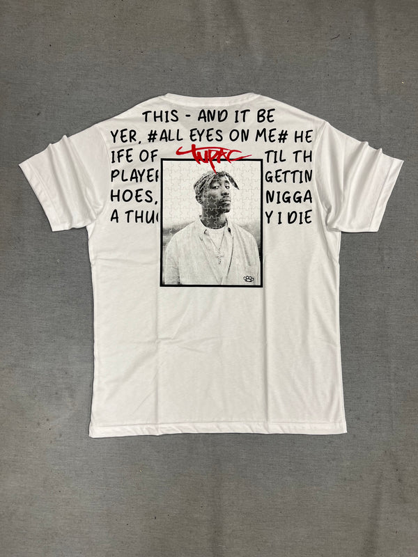 New wave clothing - 241-38 - 2 PAC t-shirt - white