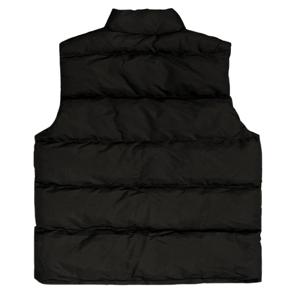 ICON D2 sleeveless puffer jacket - black