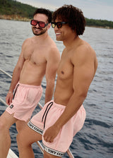 Ανδρικό μαγιό Τony couper - SW24/14 - black cube swimshorts ροζ