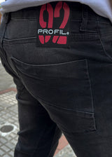 PROFIL - Ανδρικό jean regular fit - Μαύρο 840