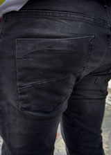 PROFIL - Ανδρικό jean regular fit - Μαύρο 840
