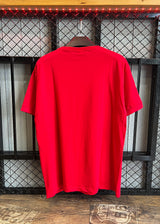 Κοντομάνικη μπλούζα Body Staff - BS-210 - teddy skater logo κόκκινο