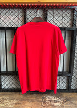 Κοντομάνικη μπλούζα Body Staff - BS-205 - just say yup logo κόκκινο