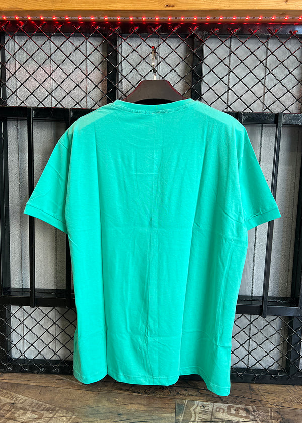 Κοντομάνικη μπλούζα Body Staff - BS-210 - teddy skater logo βεραμάν