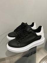 Gang - KUBACKGNG1 - white lined sneakers - black