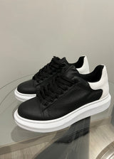 GUF - KUBACKGNG1 - white lined sneakers - black