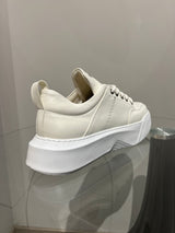 Gang - BOAGNG1 - white lined sneakers - beige