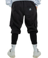 Tony couper - F23/1 - rip cargo trackpants - black