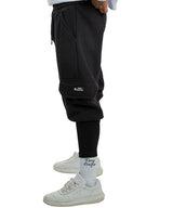 Tony couper - F23/1 - rip cargo trackpants - black