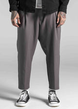 Ανδρικό υφασμάτινο παντελόνι Cosi Jeans  - 66-ISLA - FW25/26-fabric pants loose fit γκρι